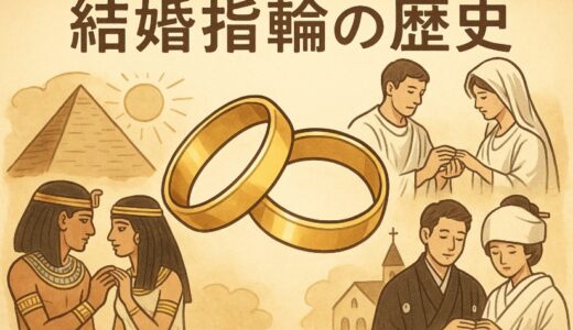 結婚指輪の起源はいつ？古代から現代までの歴史をやさしく解説